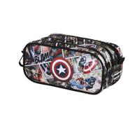 Marvel Captain America Comic-Trousse Trick Fan 2.2, Multicolore, 23 x 11 cm