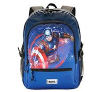 Sac à dos Fight FAN - Marvel Captain America Full - Bleu - Taille Unique Bleu