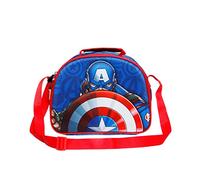 Marvel Captain America Patriot-Sac à Goûter 3D, Multicolore