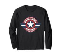 Marvel Captain America Sentinel of Liberty Security Logo Manche Longue