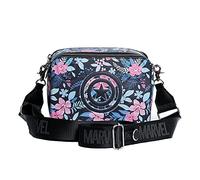 Marvel Captain America Spring-Sac à Bandoulière IBiscuit, Multicolore