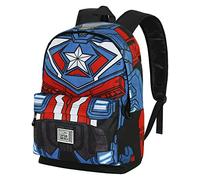 Marvel Captain America Tekk Costume-Sac à dos HS FAN 2.0, Bleu