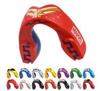 Marvel Captain Marvel Sport Protège-Dents/Gouttière Coque Dentaire Protege Dent. Protection intégrale pour Tous Les Sports, notamment Le Rugby, MMA, Hockey, Judo, Karate, Les Arts Martiaux et la Boxe