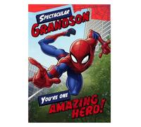 Marvel Carte d'anniversaire Spectacular Petit-fils Spiderman