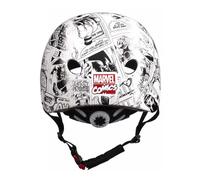 Disney Casque vélo enfant Marvel Avengers Comics Junior Taille S-M Blanc/Noir