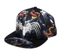 Marvel Casquette de Baseball brodée et imprimée pour Homme Spiderman Comics, Venin Noir, Taille Unique