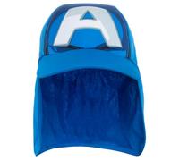 Marvel Casquette Garçon | Chapeau De Baseball Captain America Aavec Visière | Casquette Avengers pour Garçons | Chapeau Enfant Été | Taille Unique Bleu