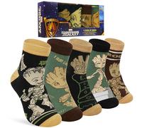 Marvel Chaussette Basse Homme EU 40-45, Coffret 5 Paires de Chaussettes Fantaisie, Doux et Respirant, Idee Cadeau Homme (Multicolore Groot)