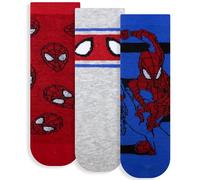 Marvel Chaussettes enfant Spiderman set 3 paires Tg.23/26 en coton chaud 6881, Multicolore 1, 23-26