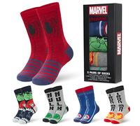 Marvel Hommes Chaussettes Socquettes Pack De 5 Avengers Respirant Sport