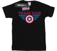 Marvel - "Civil War Team Cap" T-shirt pour homme BI20765 (L) (Noir)