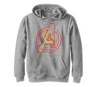 Marvel Classic - IronMan Avengers YTH Hoodie Heather grey 12/13