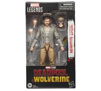 Marvel Legends Series Deadpool & Wolverine, Figurine de Collection Logan de 15 cm avec Headpool, pour Adultes