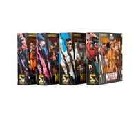 Marvel Legends Series - Louverine et Lilandra Neramani - 50ème Anniversaire - Lot de 2 Figurines à Collectionner à l'échelle de 15 cm