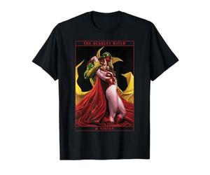 Marvel Classic Scarlet Witch & Vision Comic Seduction Card T-Shirt