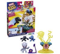 Marvel Stunt Squad Villain Knockdown Game Set Figure Multicolore Enfants