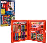 Marvel - Coffret de peinture et de papeterie - Coffret de peinture en pâte colorée pour les petits artistes