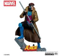 McFarlane Toys - Jouet de collection Gambit - Échelle 1:10 avec scène (X-Men #1)