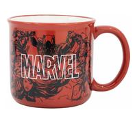 Marvel Comic book Illustration Frü hstü cksbecher ( rot) 400 ml