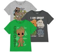 Marvel Comics 3 Pack T-Shirts Amis de Groot 5-6 ans Male