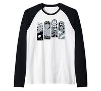 Marvel Comics Avengers Main Pillars Manche Raglan