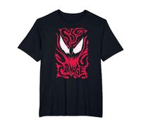 Marvel Comics Carnage Evil Eyes T-Shirt, Homme Grandes Tailles, Noir, 2X Tall