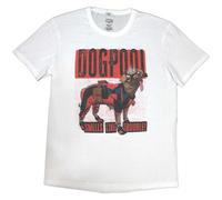 Marvel Comics Deadpool Dogpool Trouble Autorisé T-shirt Hommes