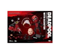 Marvel Comics Egg Attack Action Figurine Deadpool Deluxe avec scooter