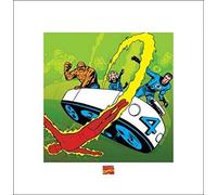Marvel Comics Fantastic Four 40 x 40 cm Toile Imprimée