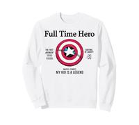 Marvel Comics Full Time Hero Dad Fête des pères Sweatshirt