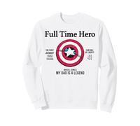 Marvel Comics Full Time Hero Fête des pères Sweatshirt