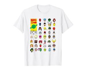 Marvel Comics Head Cover T-Shirt