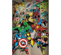Marvel Comics (Here Come The Heroes) 61 x 91.5 cm Maxi Poster