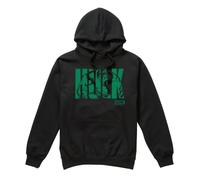 Marvel Comics Hoodie L'Incroyable Hulk homme noir - pull à capuche manches longues, motif imprimé officiel S