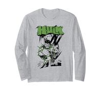 Marvel Comics Hulk Punch Smudge Manche Longue