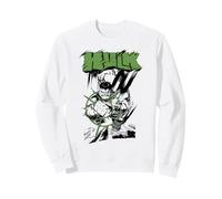 Marvel Comics Hulk Punch Smudge Sweatshirt