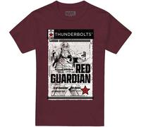 Marvel Comics Mens T-Shirt Red Guardian Small Male