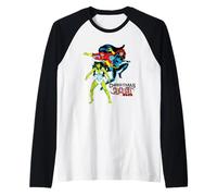 Marvel Comics Noël Heroes Manche Raglan