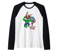 Marvel Comics Noël Heroes Manche Raglan