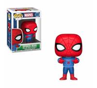Marvel Comics POP Marvel Holiday Vinyl Bobble-Head Spider-Man (pull laid) 9 cm