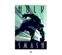 Marvel Comics PPR40294 Toile Imprimée, Multicolore, 60 x 80 cm