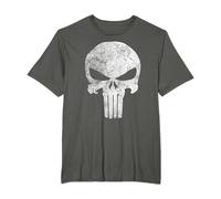 Marvel Comics Punisher Skull Symbol Distressed T-Shirt