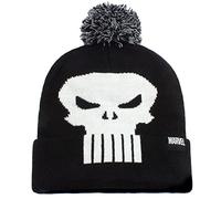 Marvel Comics Punisher - Tête de mort (Beanie Pom) Taille unique, Schwarz, Taille unique