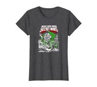 Marvel Comics Secret Wars Dr Doom T-Shirt, Femme, Chiné Foncé, 3XL