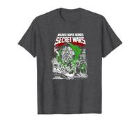 Marvel Comics Secret Wars Dr Doom T-Shirt, Homme, Chiné Foncé, 3XL