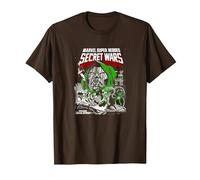 Marvel Comics Secret Wars Dr Doom T-Shirt, Homme, Marron, 3XL