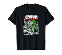 Marvel Comics Secret Wars Dr Doom T-Shirt, Homme, Noir, 5XL