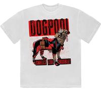 Marvel Comics - "Smells Like Trouble" T-shirt homme/femme unie RO11648 (XL) (Blanc)