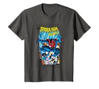 Marvel Comics Spider-Man 2099 Comic Cover 90s T-Shirt, Enfant, Asphalte, 2 Ans
