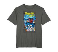 Marvel Comics Spider-Man 2099 Comic Cover 90s T-Shirt, Homme Grandes Tailles, Asphalte, 3X Tall